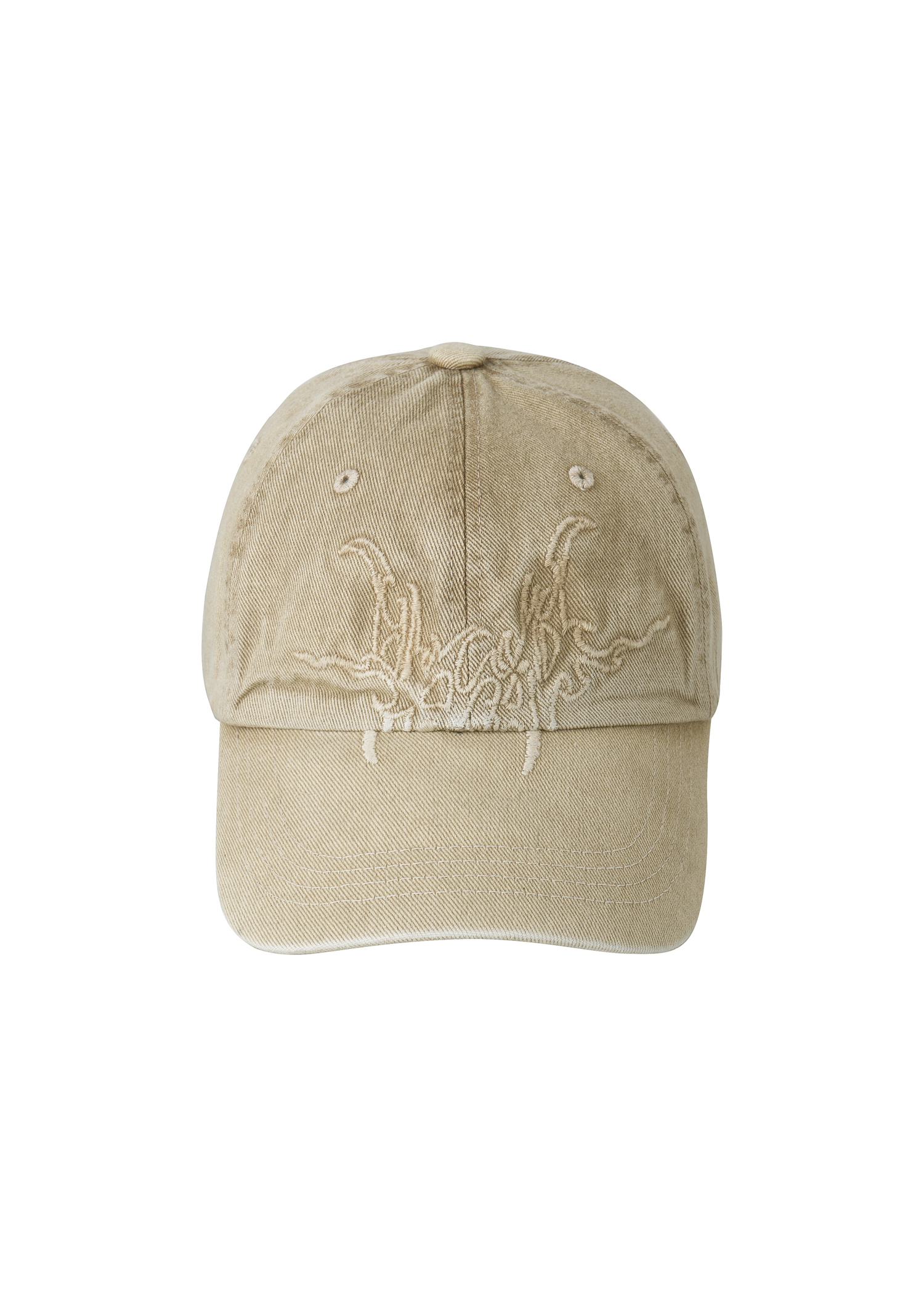  overdyed ball cap - washed beige