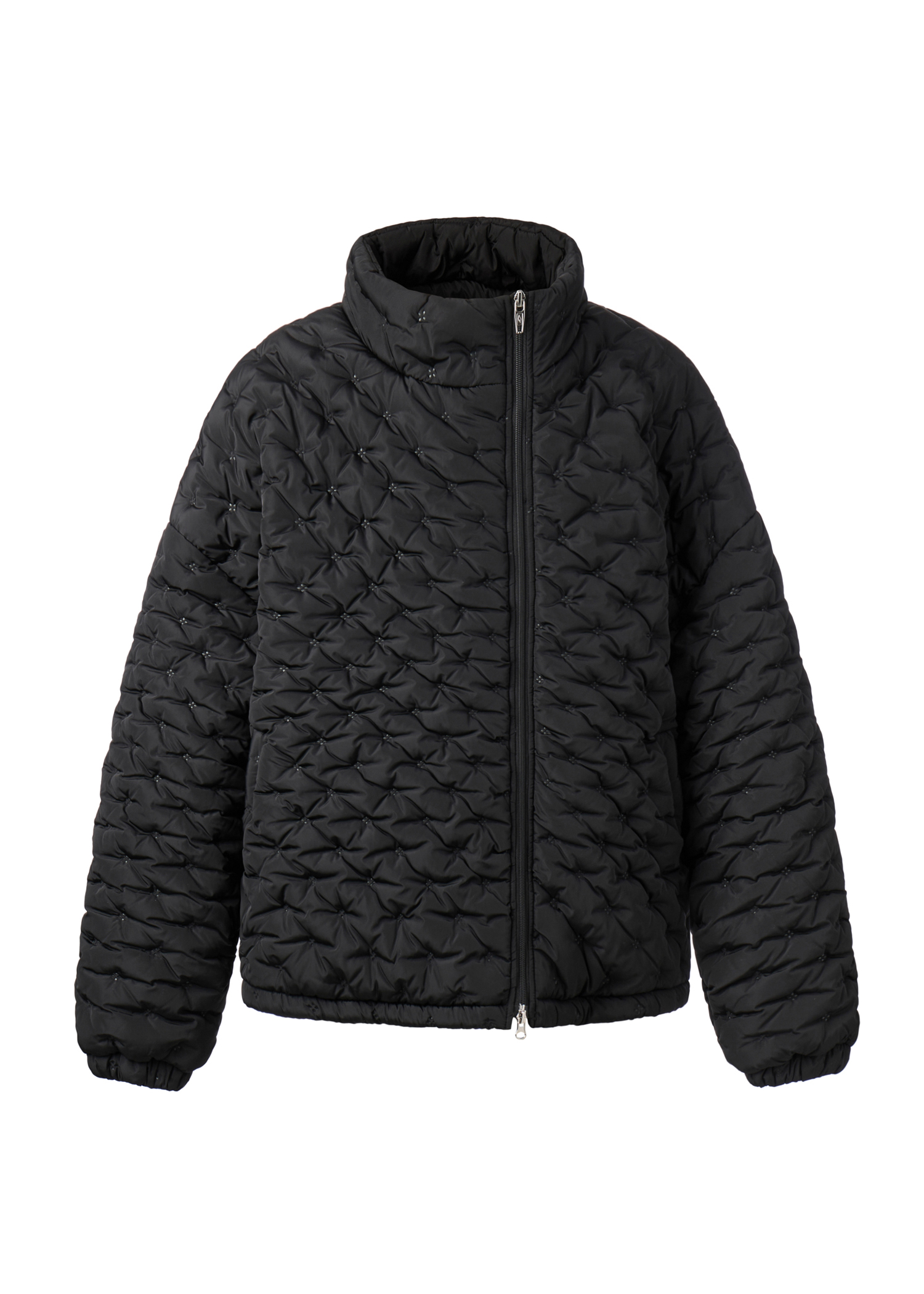 004-23 oversize padded jacket - black