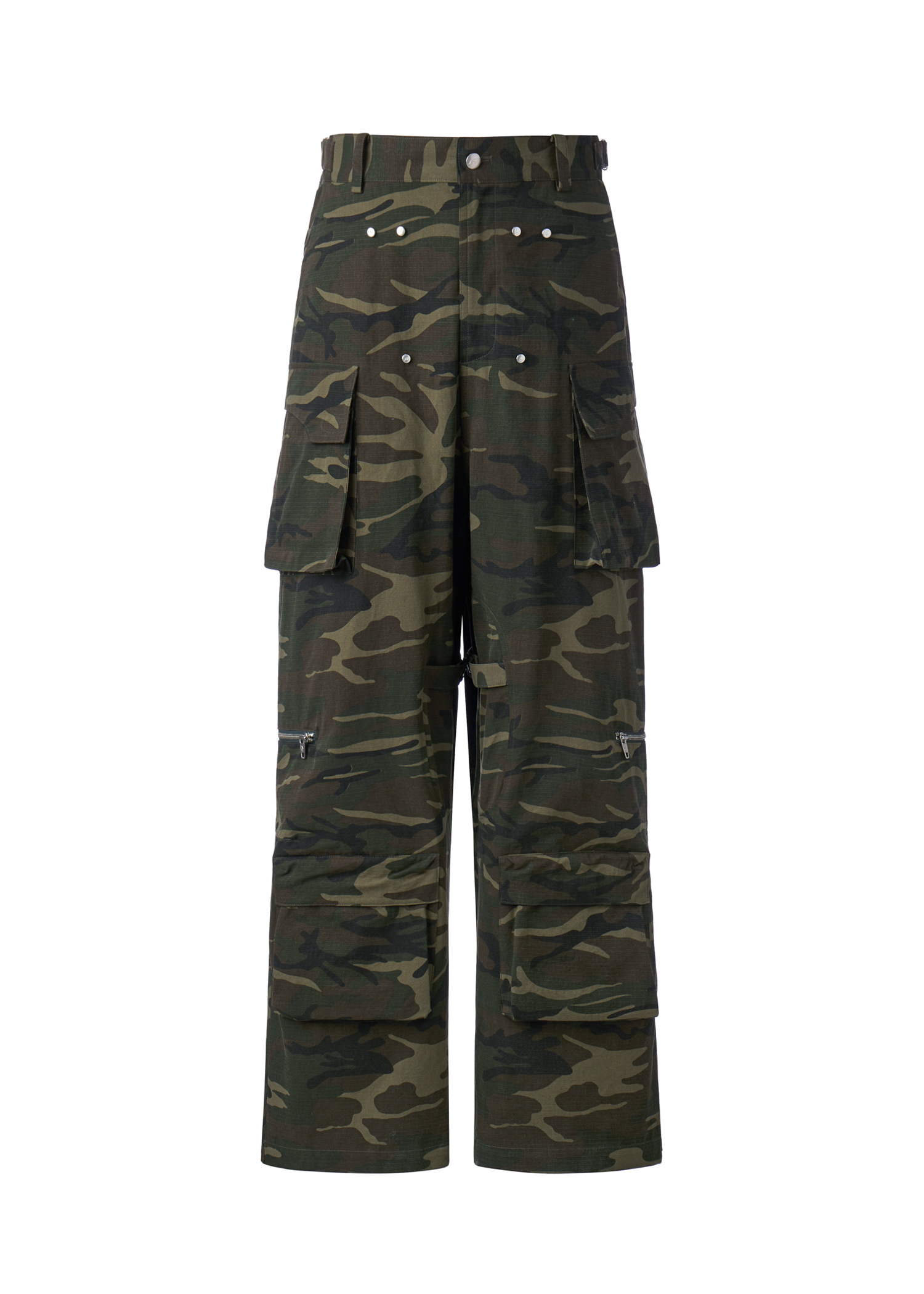 004-23 multi-pocket pants - camo